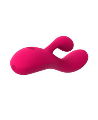 Vibromasseur rabbit USB rose NINA 